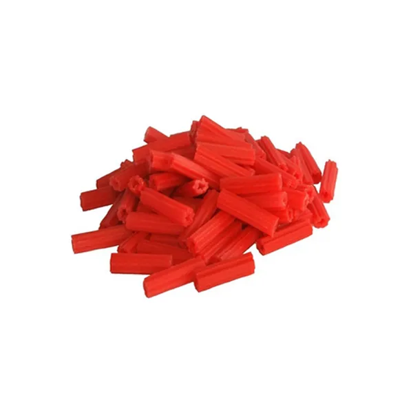 Ramplug Fijación Plástica para Pared Femoi 3/16" Rojo 100 Unds